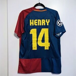 Adidas Barcelona - Tierry Henry Jersey Size L